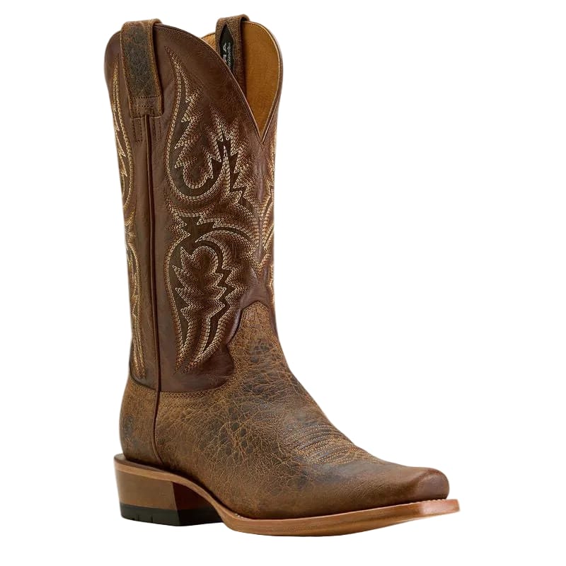 Ariat Men's Futurity Platinum Narrow Cutter Toe Brown Cowboy Boots 10063782
