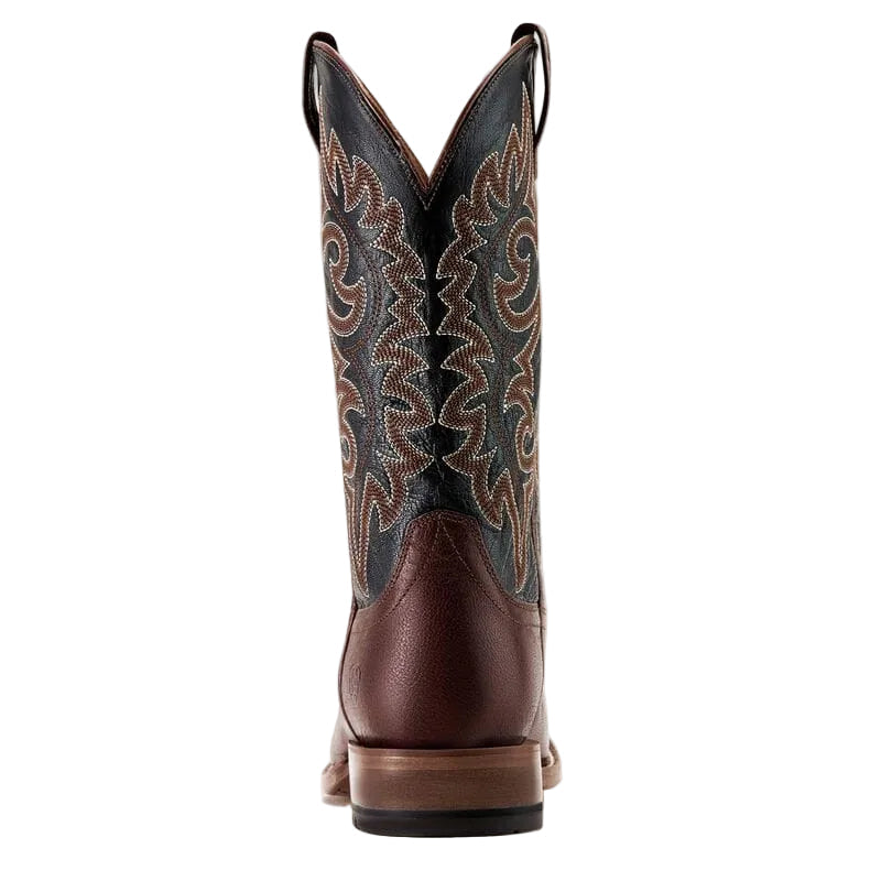 Ariat Men's Hickory Smoke and Bayou Black Highbluff Cowboy Boots 10064041