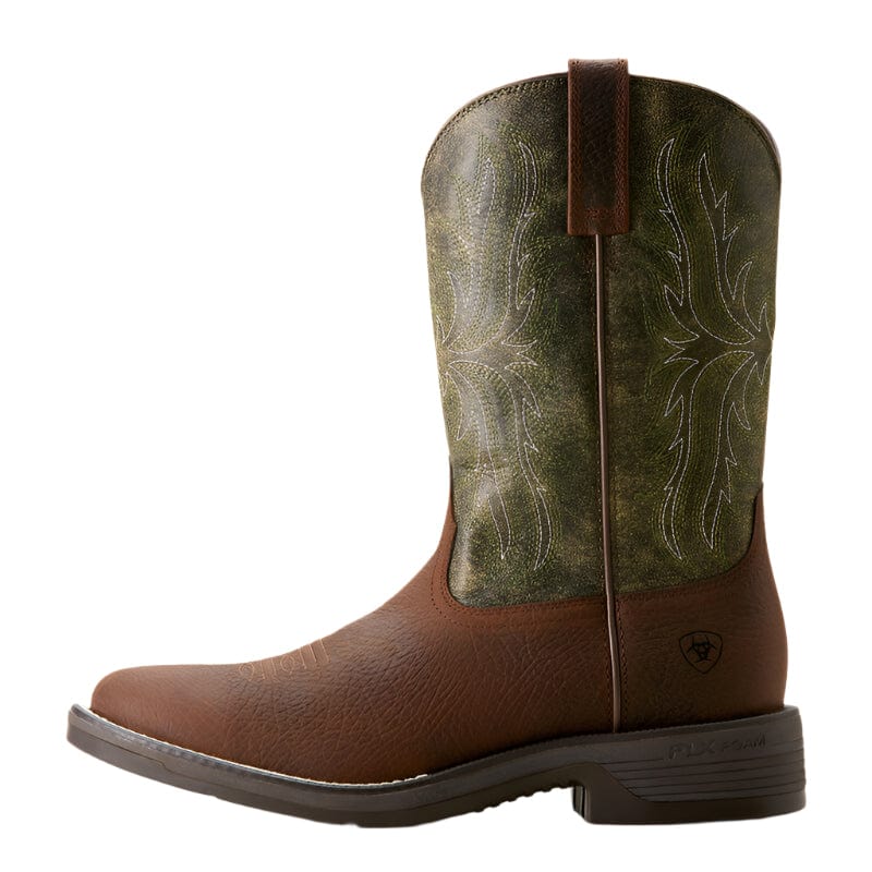 Ariat Men's Ridgeback Round Toe Toffee Brown Cowboy Boot 10053575