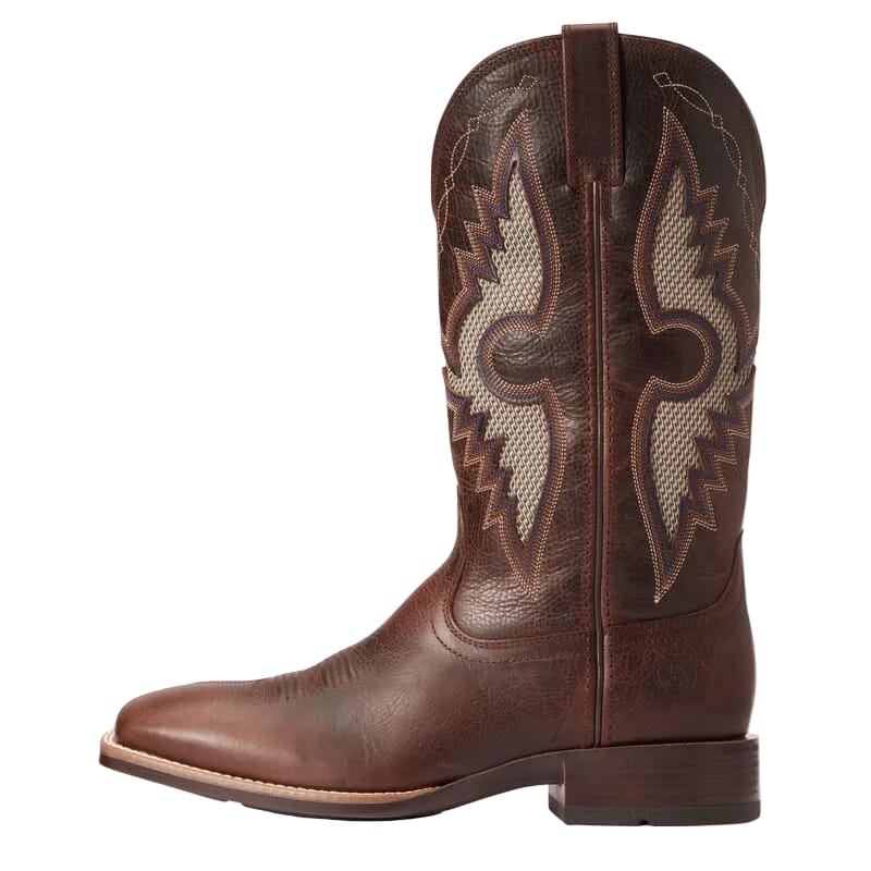Ariat Men's Solado VentTEK Wide Square Toe Cowboy Boot 10034038