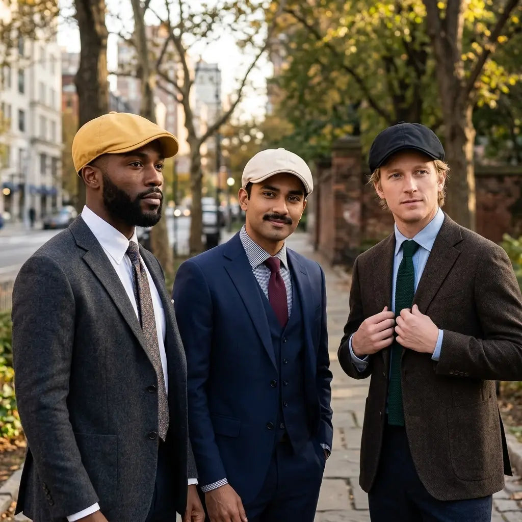 Arkansas 6 Panels Cabbie Flat Cap