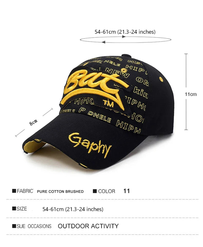 D&T Gaphy Bat Baseball Cap