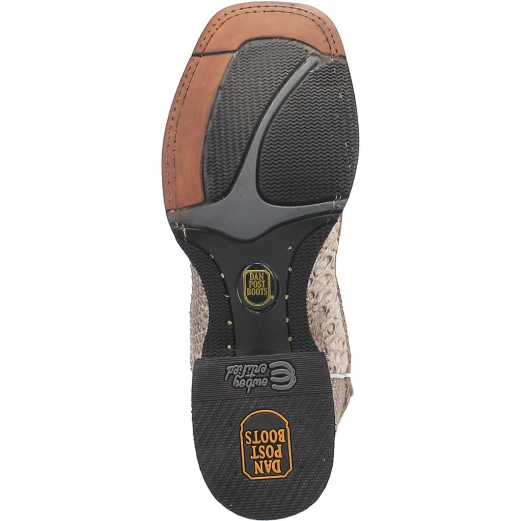 Dan Post Men's Brutus Natural/Brown Python Cowboy Boots DP4917