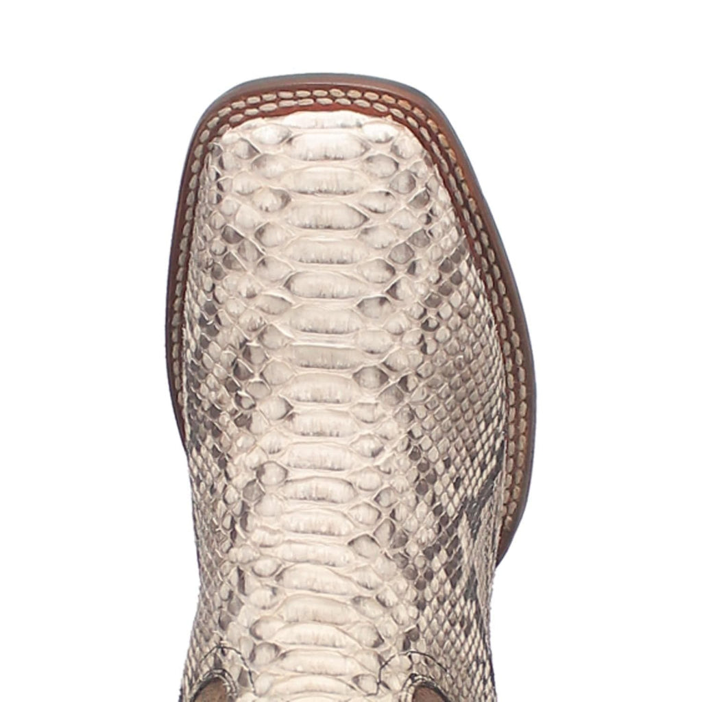Dan Post Men's Brutus Natural/Brown Python Cowboy Boots DP4917