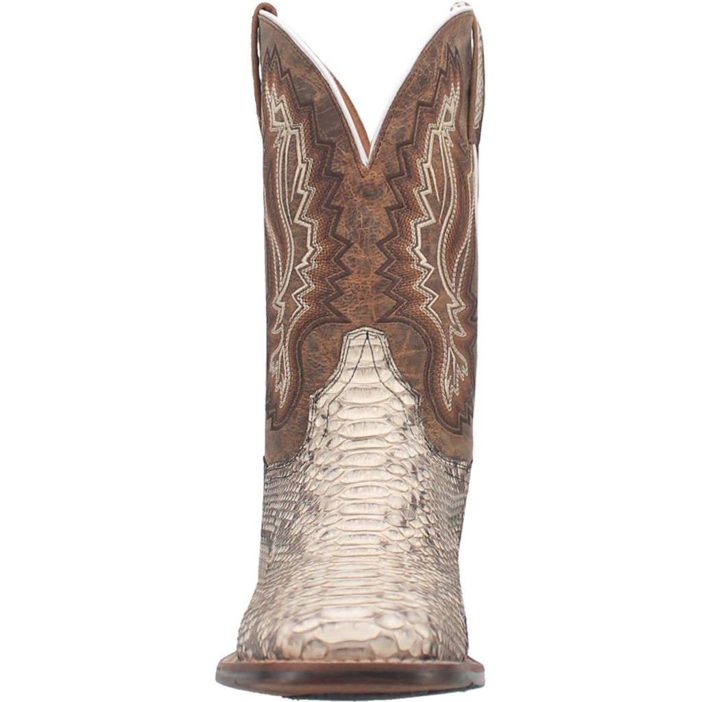 Dan Post Men's Brutus Natural/Brown Python Cowboy Boots DP4917