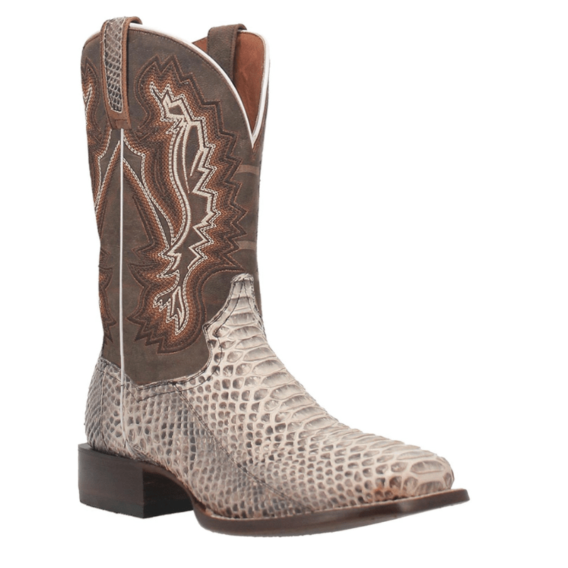 Dan Post Men's Brutus Natural/Brown Python Cowboy Boots DP4917