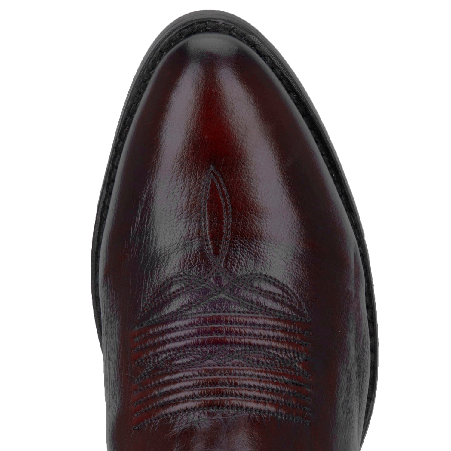 Dan Post Men's Milwaukee Black Cherry Leather Cowboy Boots DP2112R