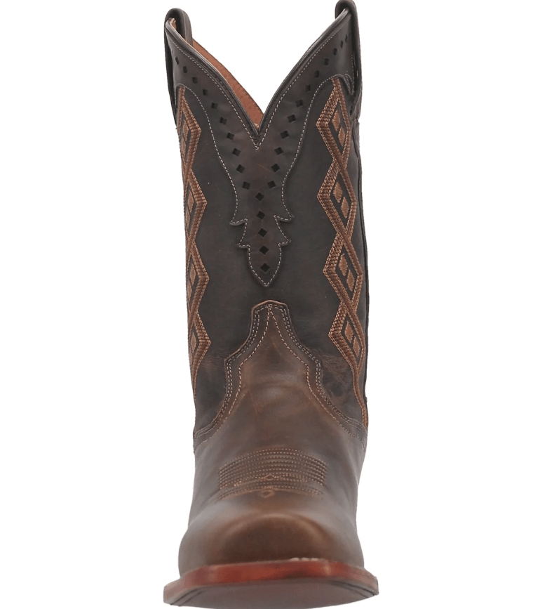 Dan Post Men's Seligman Brown Square Toe Cowboy Boots DP4104