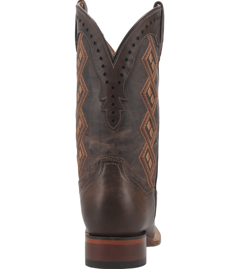 Dan Post Men's Seligman Brown Square Toe Cowboy Boots DP4104