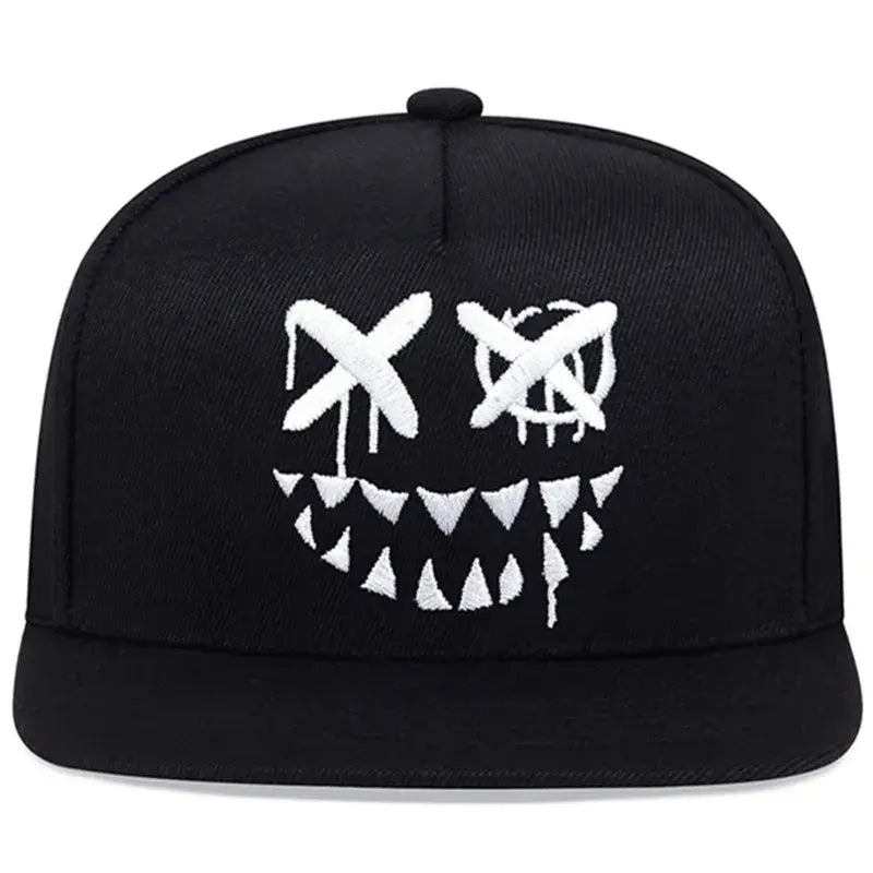 Demon Face Snapback Cap