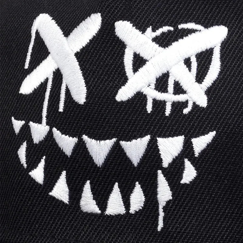 Demon Face Snapback Cap