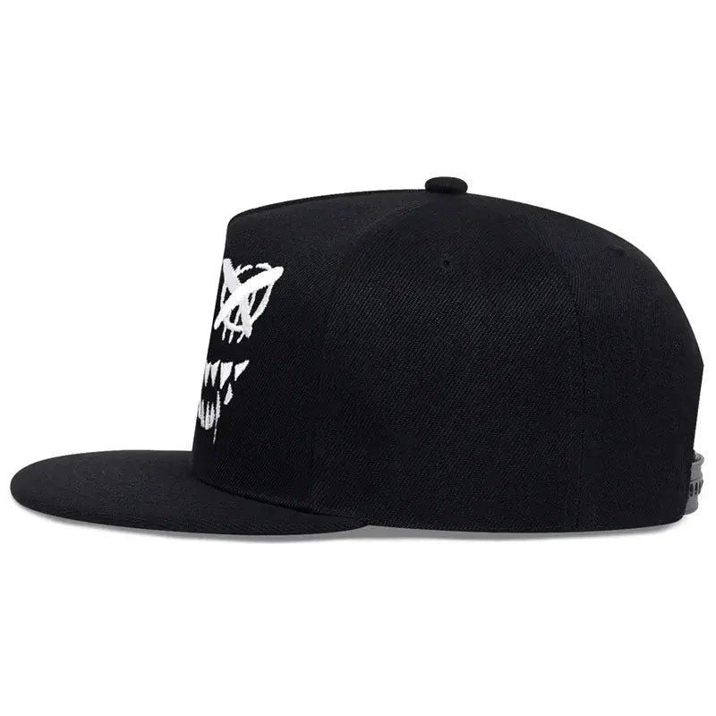 Demon Face Snapback Cap