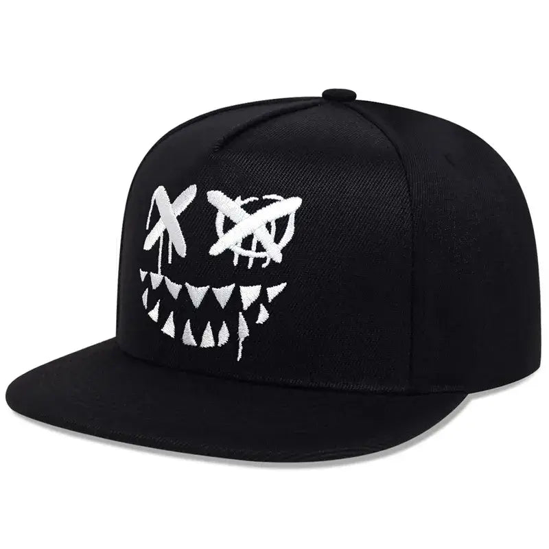 Demon Face Snapback Cap