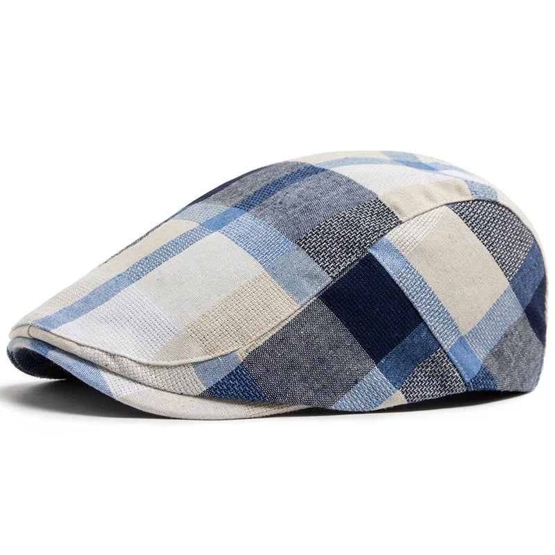 Cardigan Tartan Flat Cap