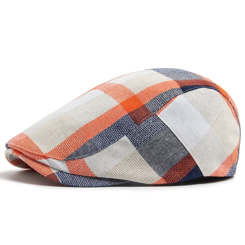 Cardigan Tartan Flat Cap