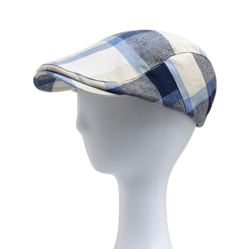 Cardigan Tartan Flat Cap