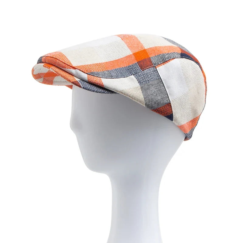 Cardigan Tartan Flat Cap