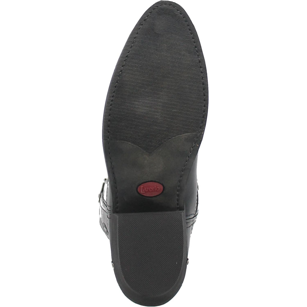 Laredo Men's McComb Black Leather Cowboy Boots 12621