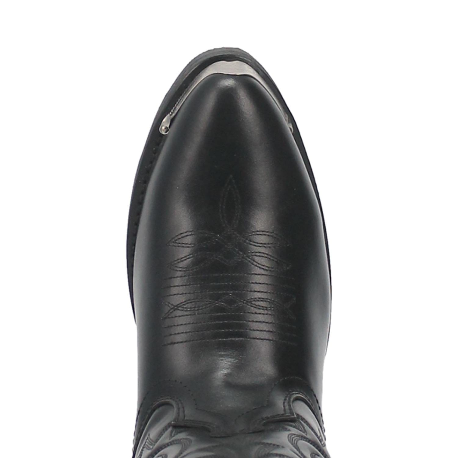 Laredo Men's McComb Black Leather Cowboy Boots 12621