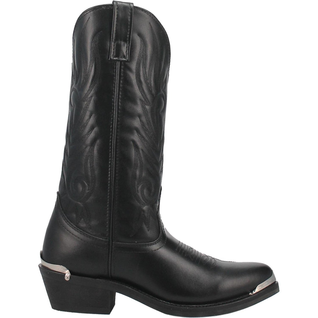 Laredo Men's McComb Black Leather Cowboy Boots 12621