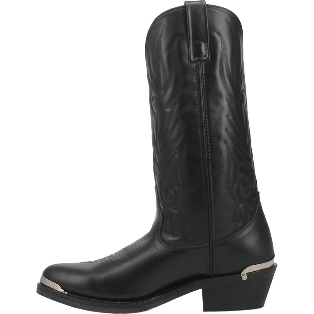Laredo Men's McComb Black Leather Cowboy Boots 12621