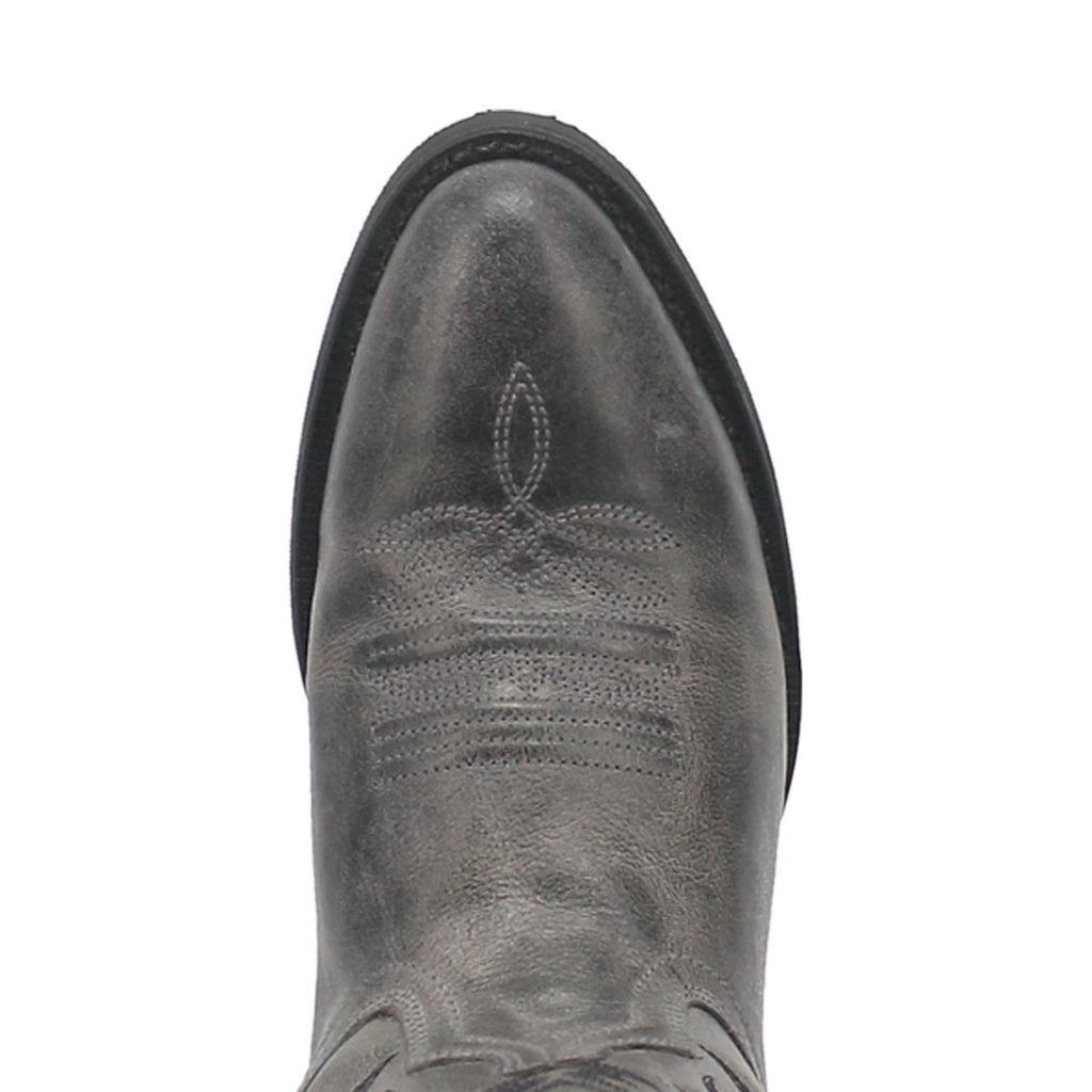 Laredo Men's Harding Grey Leather Cowboy Boots 68457
