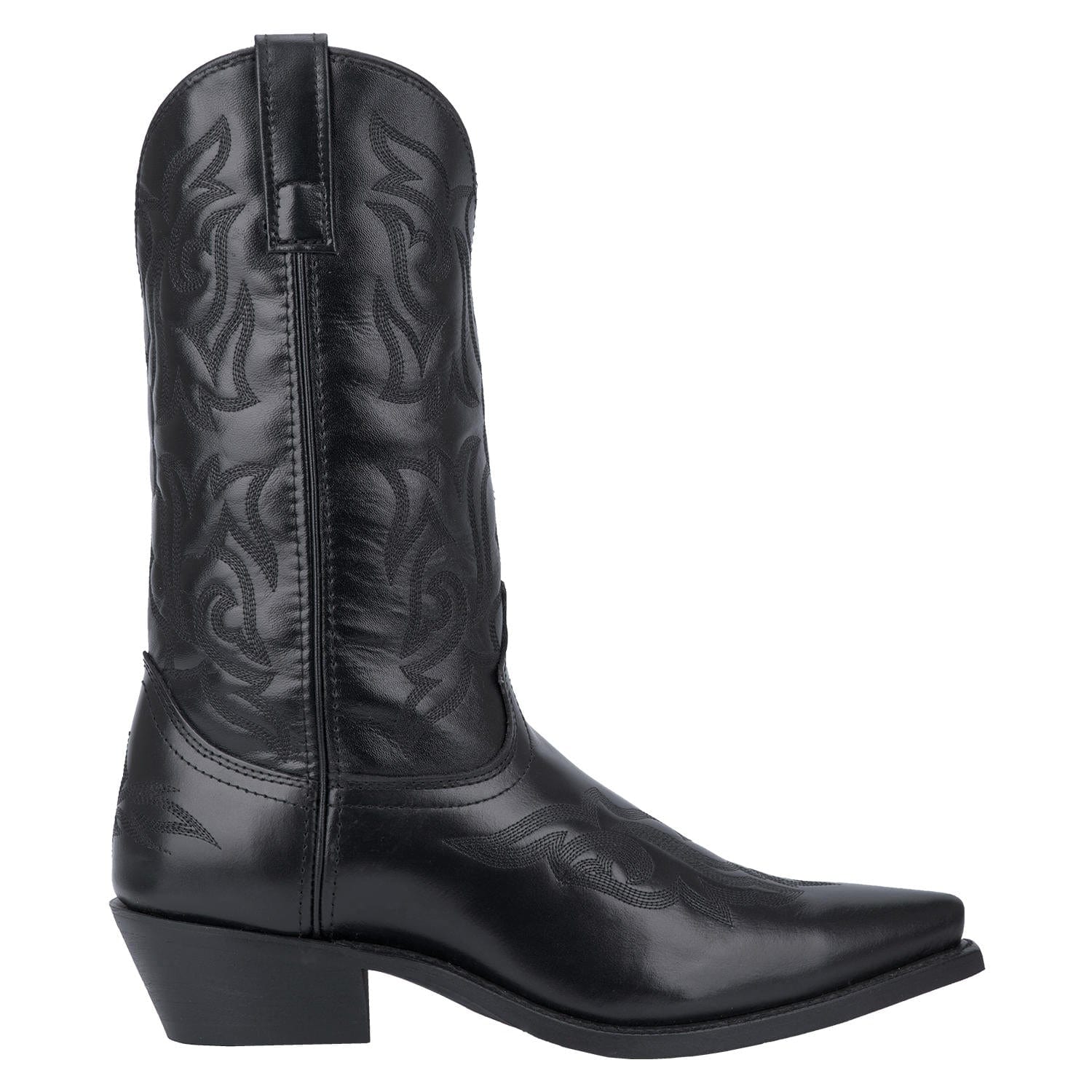 Laredo Men's Hawk Black Leather Cowboy Boots 6860
