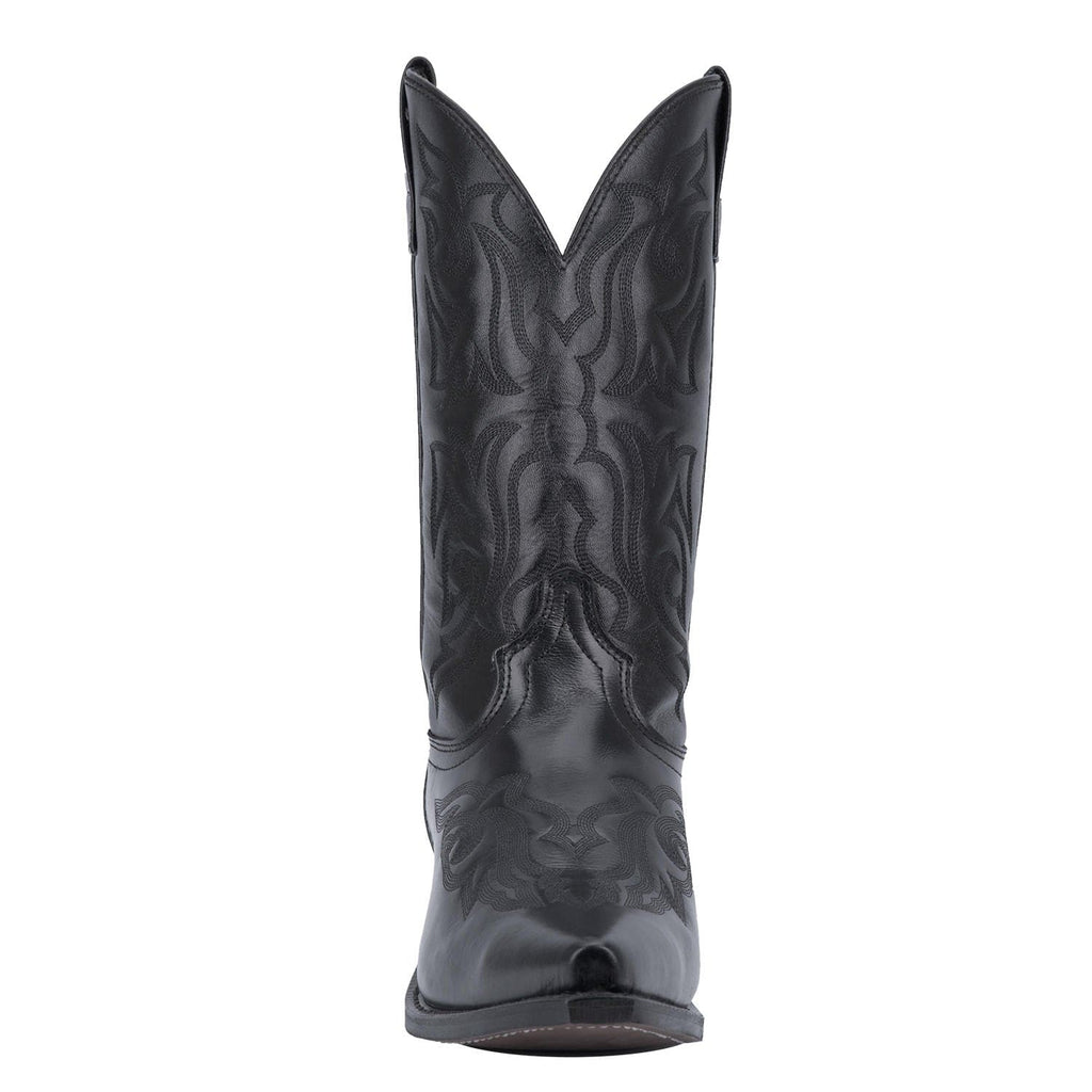 Laredo Men's Hawk Black Leather Cowboy Boots 6860