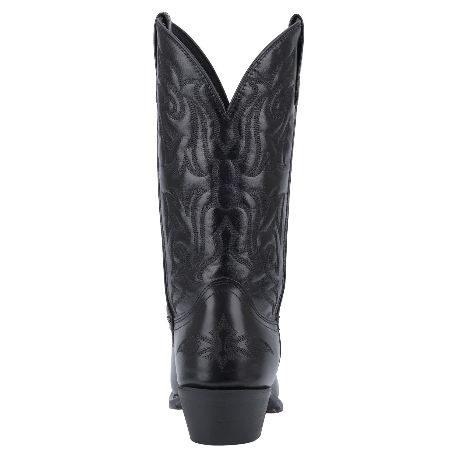 Laredo Men's Hawk Black Leather Cowboy Boots 6860