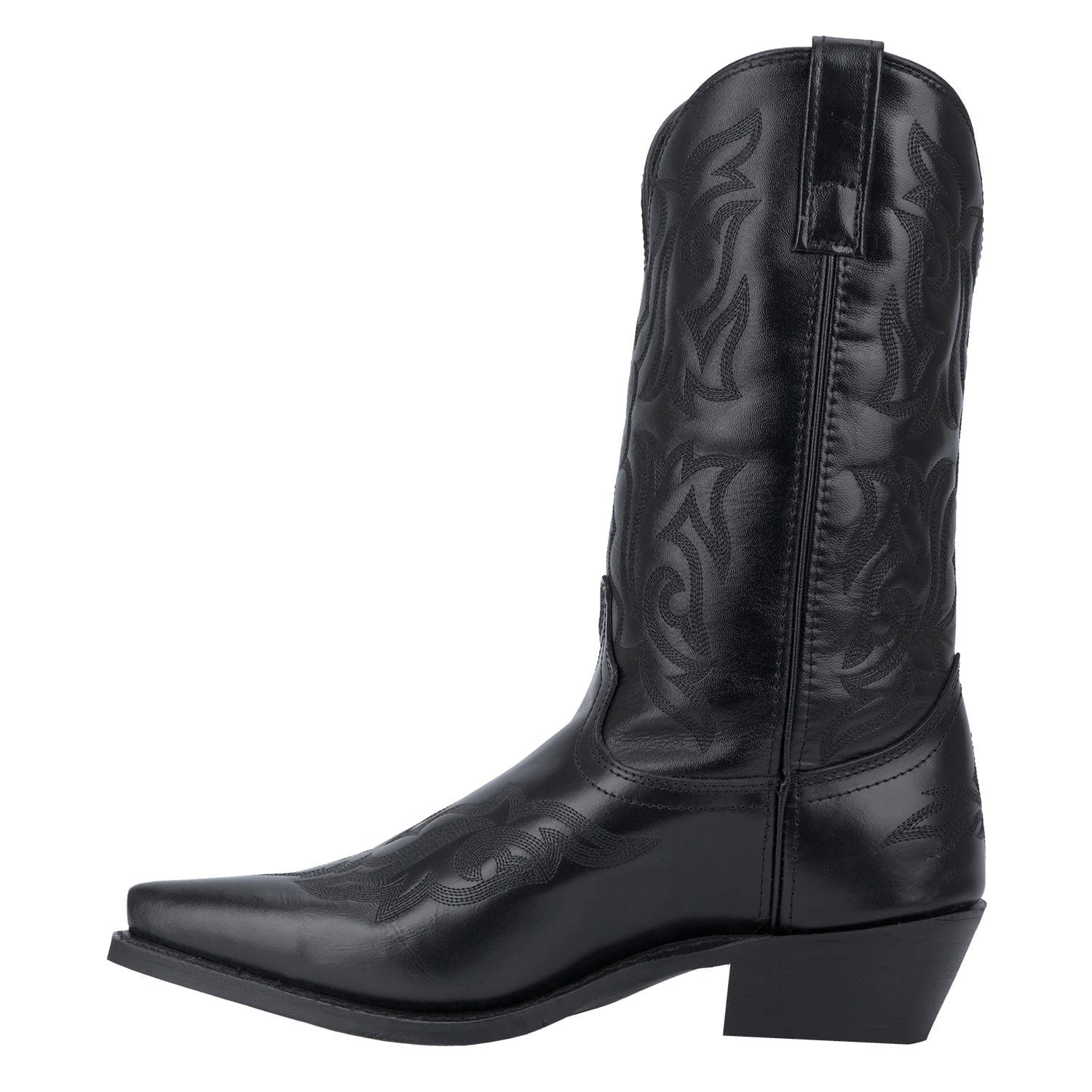 Laredo Men's Hawk Black Leather Cowboy Boots 6860
