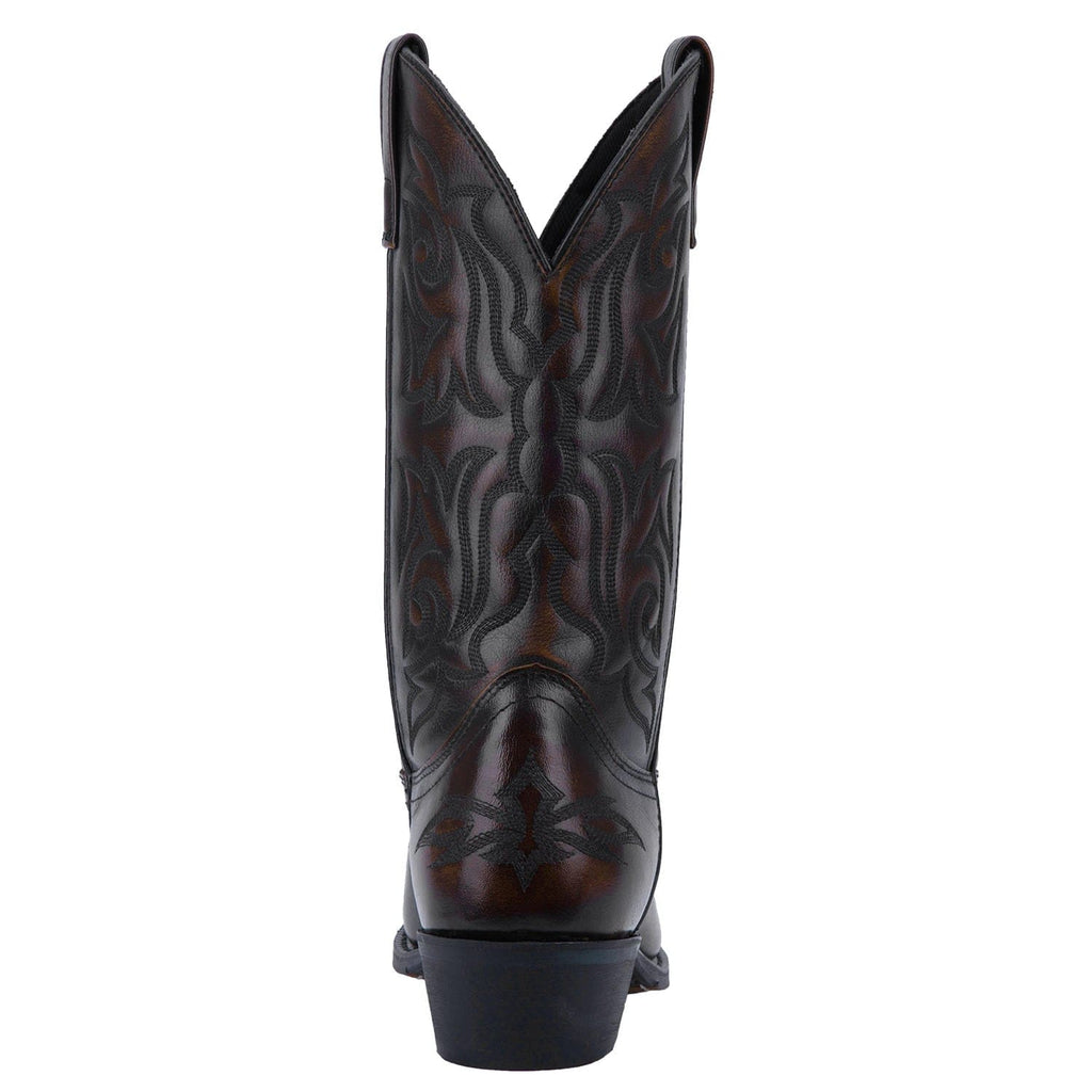 Laredo Men's Hawk Burnished Gold Leather Cowboy Boots 6862