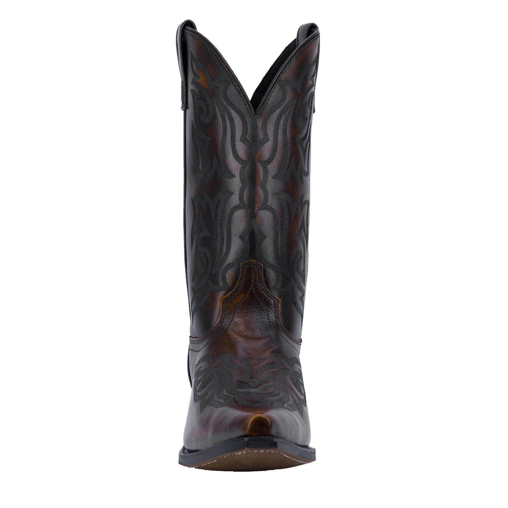 Laredo Men's Hawk Burnished Gold Leather Cowboy Boots 6862