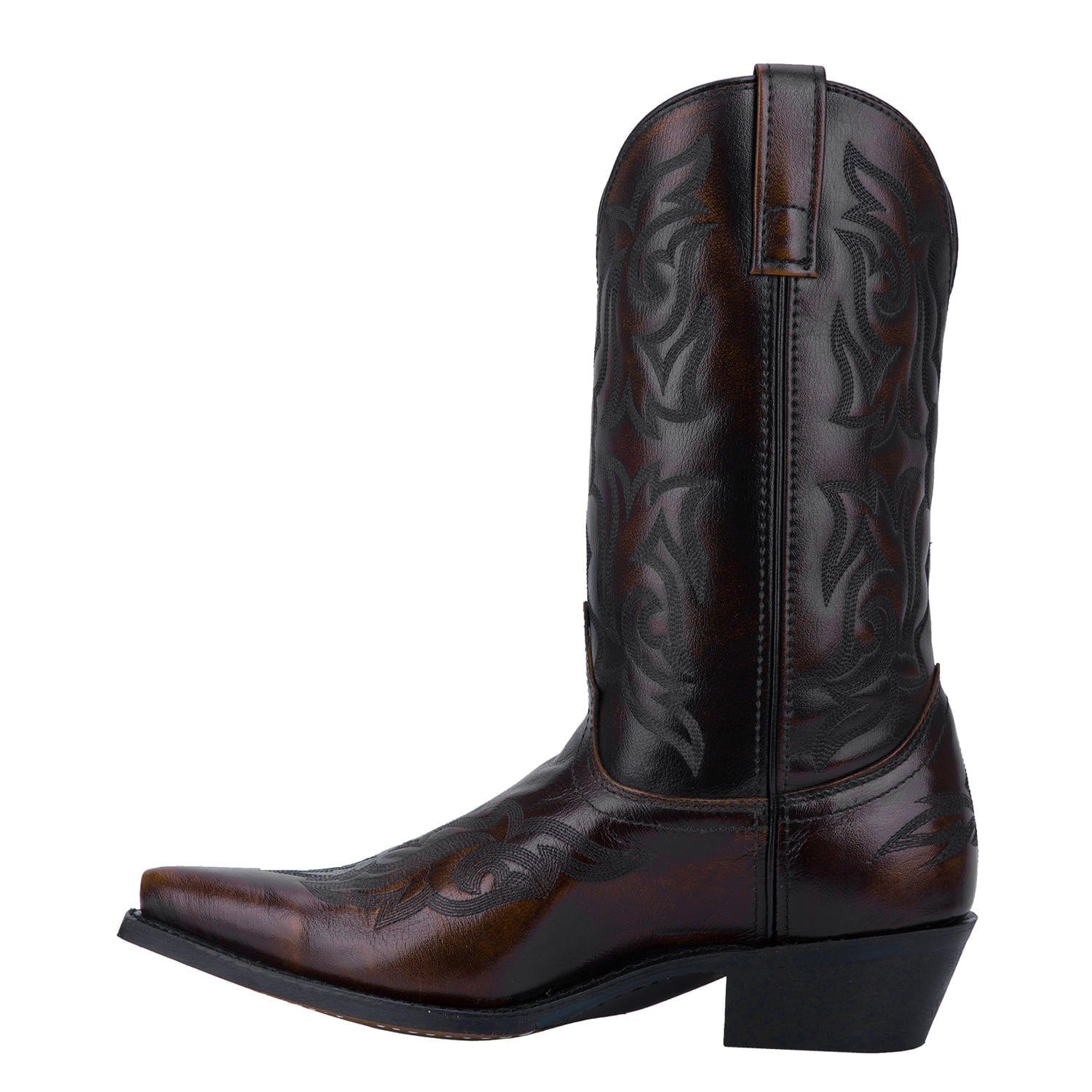 Laredo Men's Hawk Burnished Gold Leather Cowboy Boots 6862