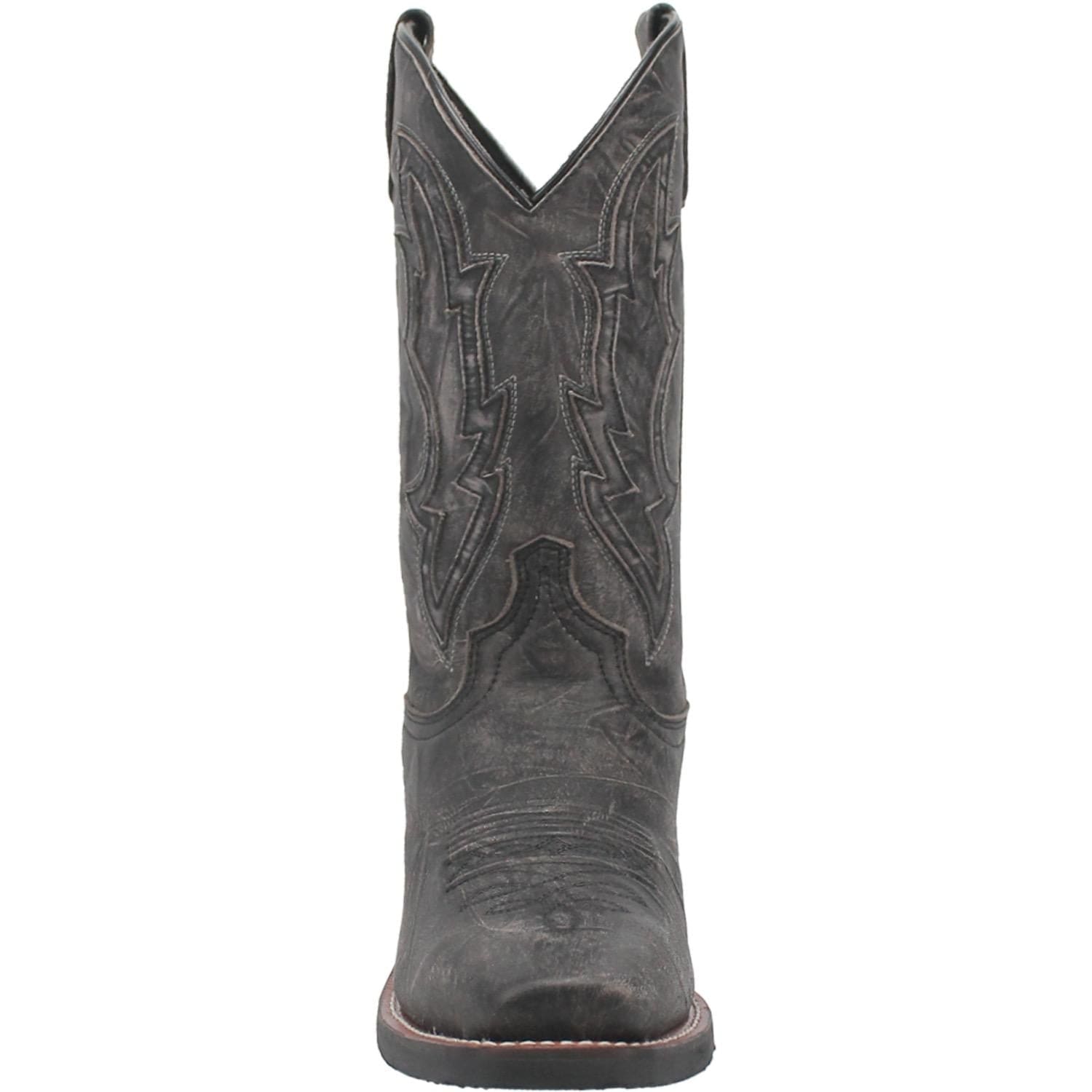 Laredo Men's Jessco Black Leather Cowboy Boots 68557