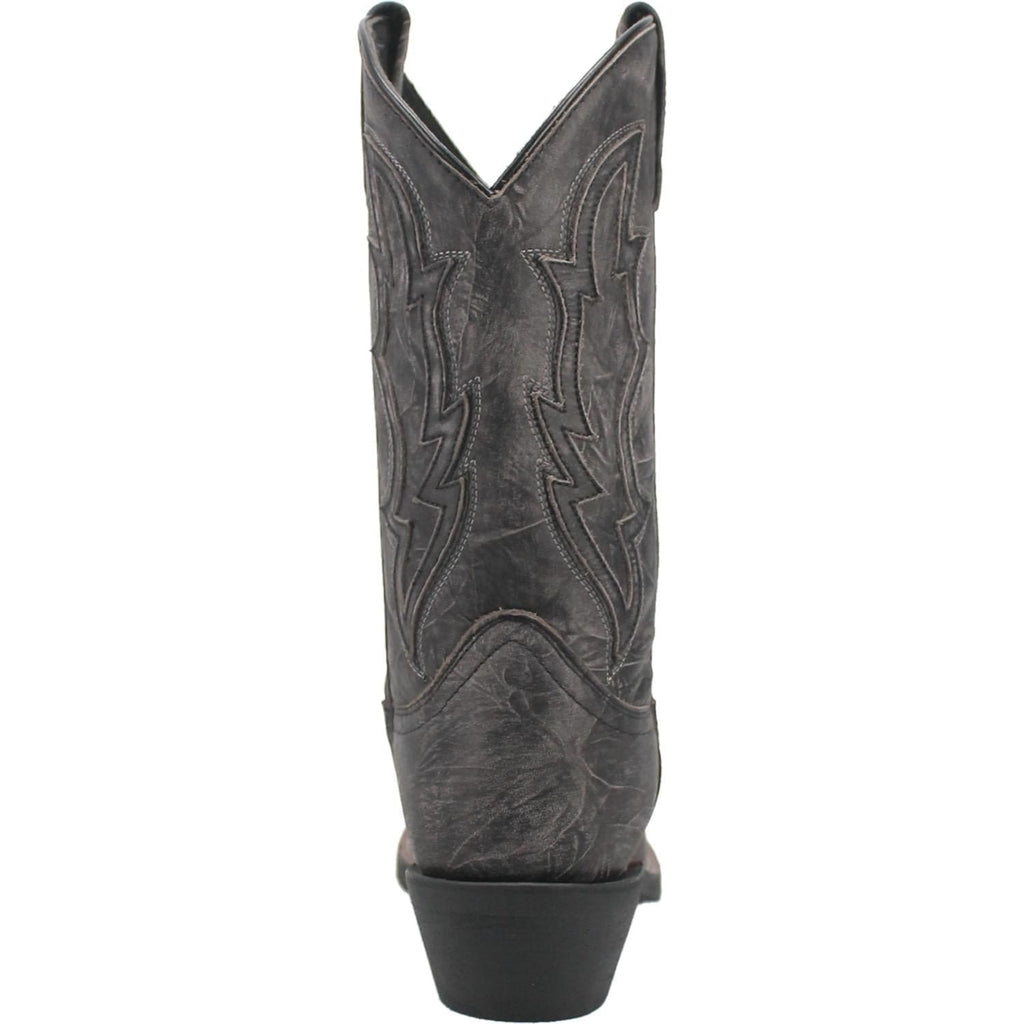 Laredo Men's Jessco Black Leather Cowboy Boots 68557