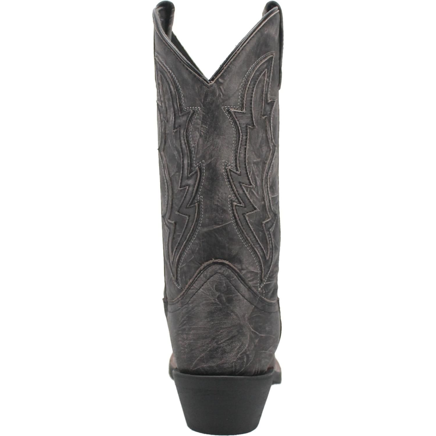 Laredo Men's Jessco Black Leather Cowboy Boots 68557