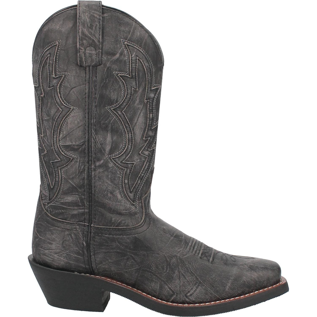 Laredo Men's Jessco Black Leather Cowboy Boots 68557