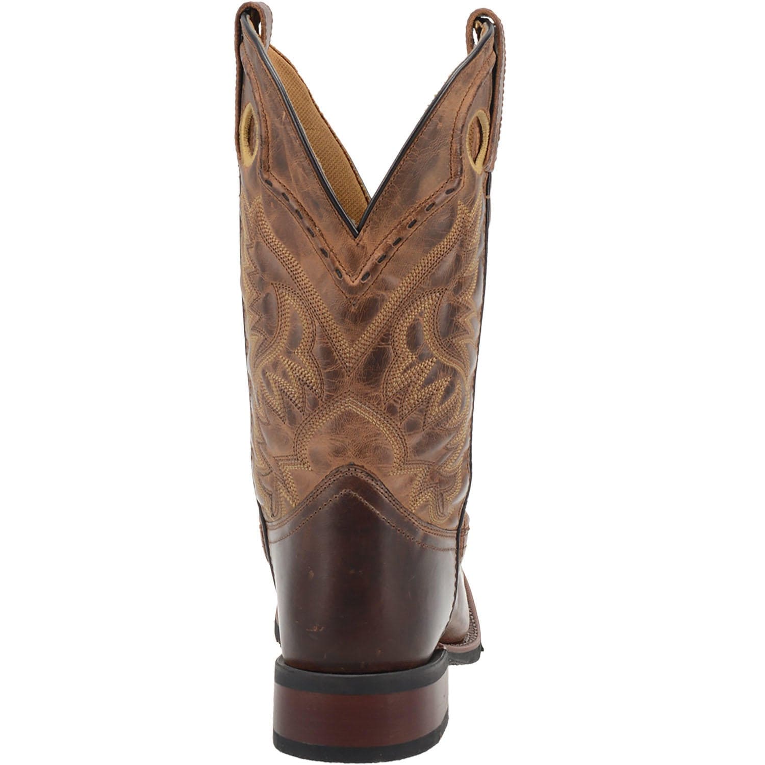 Laredo Men's Kane Distressed Tan Cowboy Boots 7812