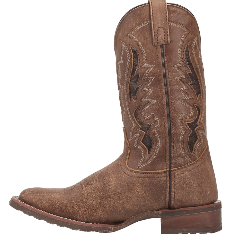 Laredo Men's Martin Tan Leather Cowboy Boots 7952