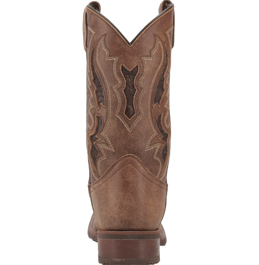 Laredo Men's Martin Tan Leather Cowboy Boots 7952