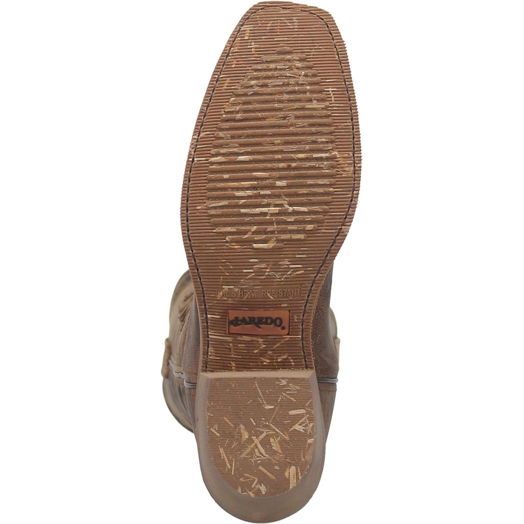 Laredo Men's Nico Taupe Leather Cowboy Boots 68398