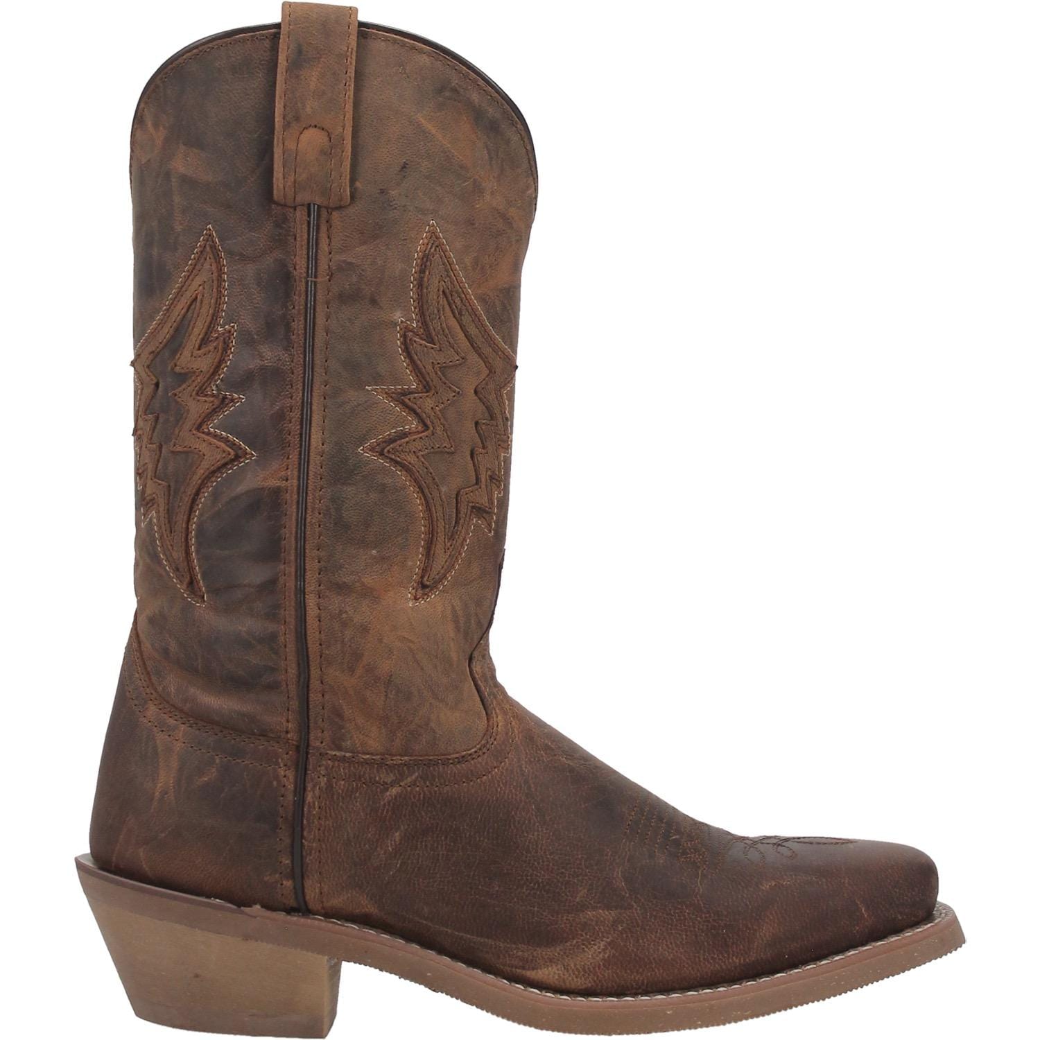 Laredo Men's Nico Taupe Leather Cowboy Boots 68398