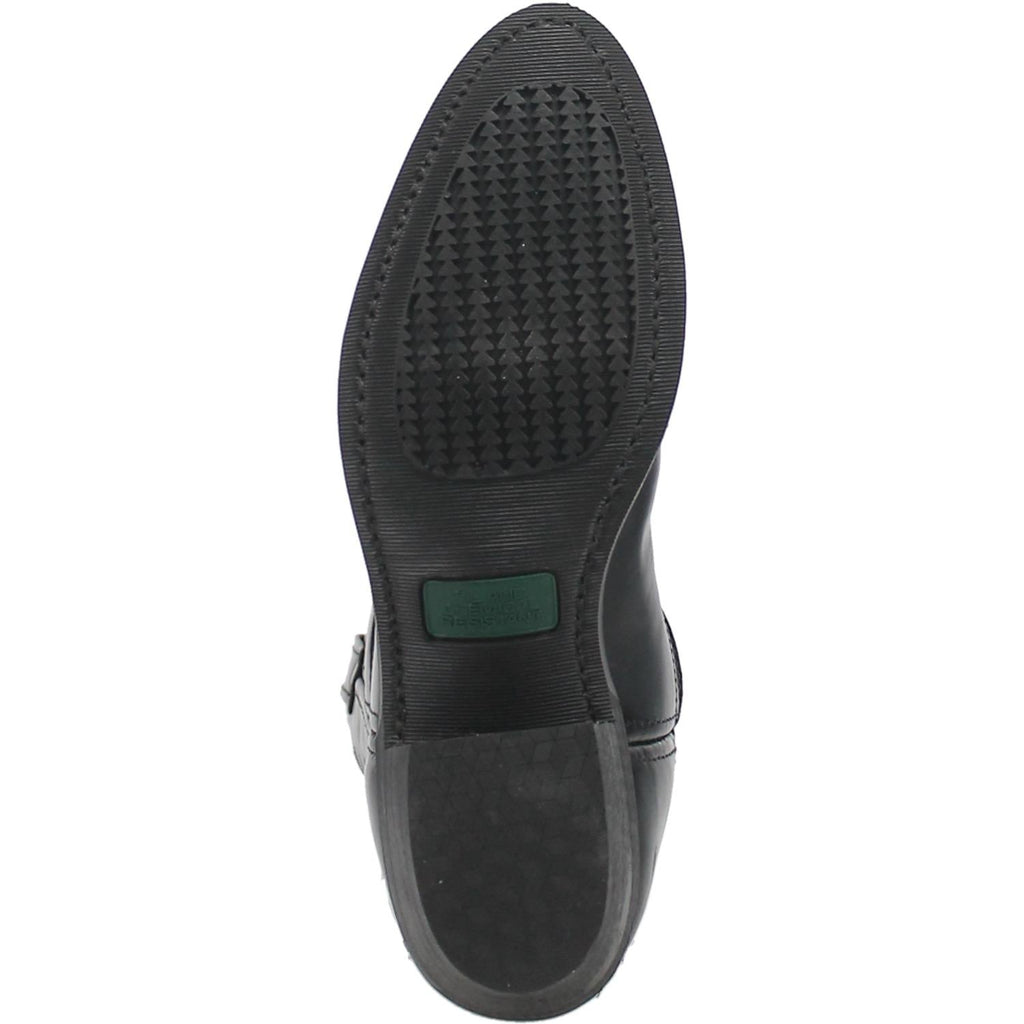 Laredo Men's Paris Black Leather Cowboy Boots 4240