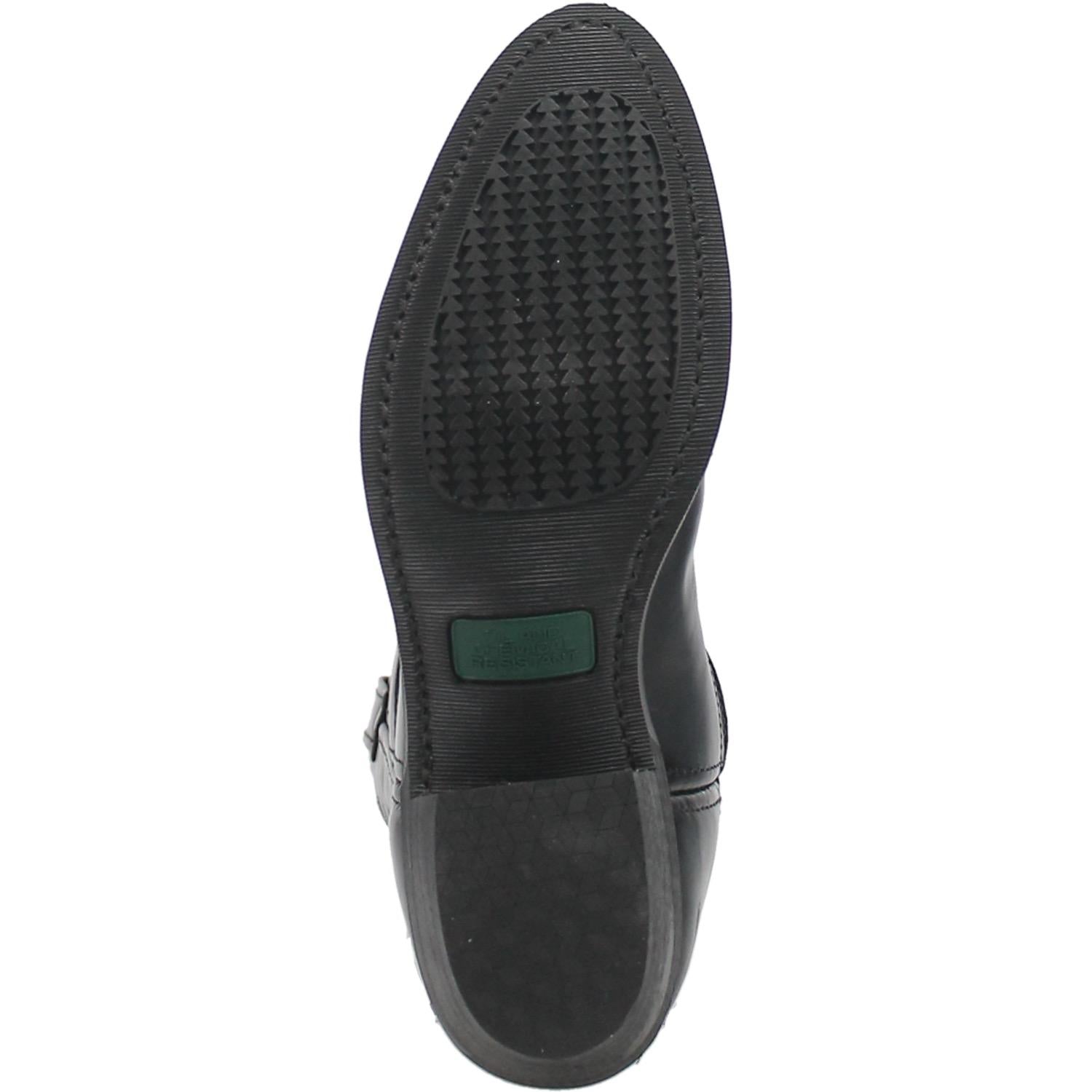 Laredo Men's Paris Black Leather Cowboy Boots 4240