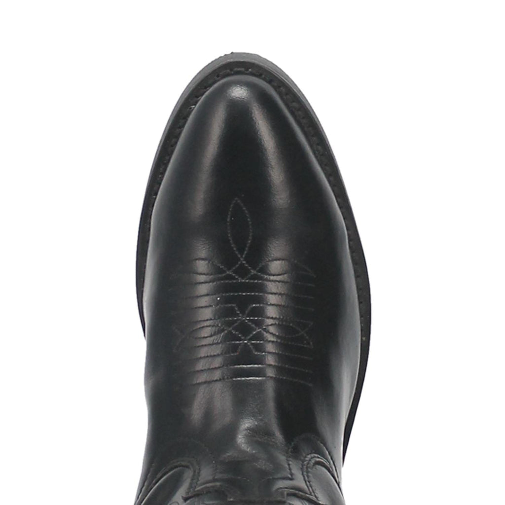 Laredo Men's Paris Black Leather Cowboy Boots 4240