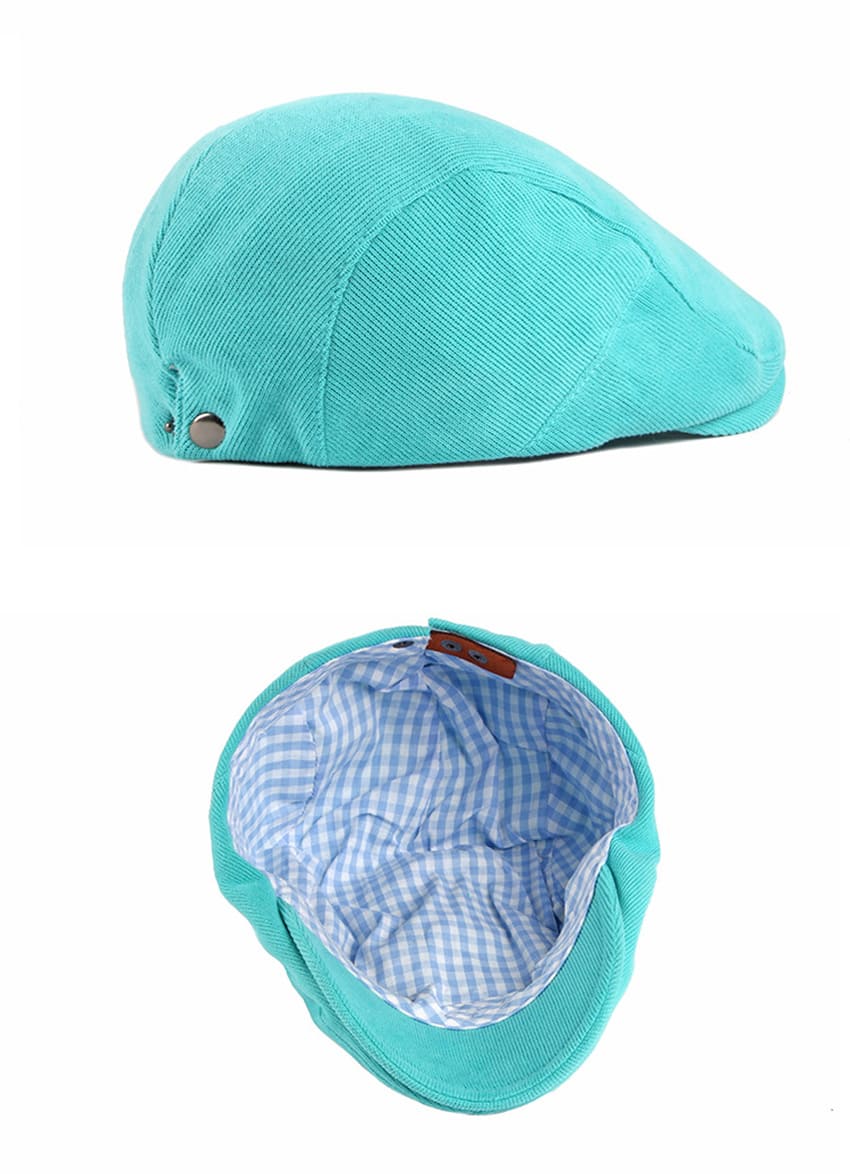 Lincoln Corduroy Cotton Flat Cap