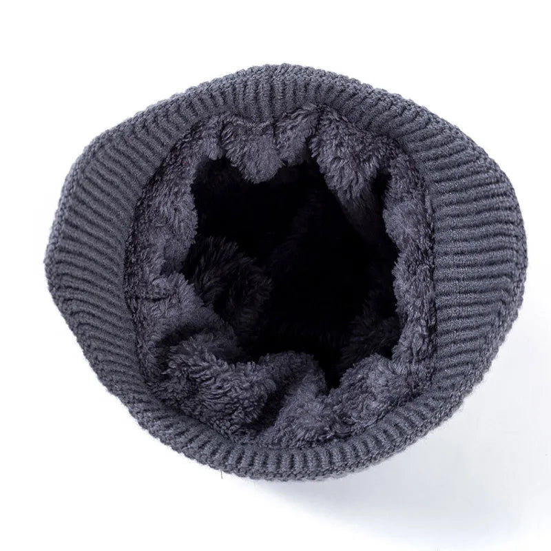Sport Winter Earflaps Lined Bomber Beanie