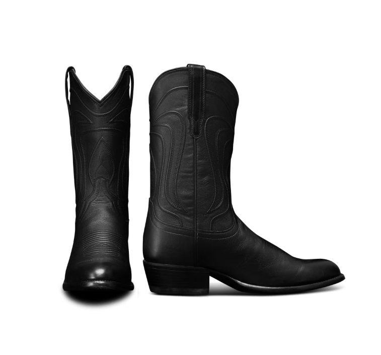Tecovas Men's The Cartwright Midnight Black Cowboy Boots