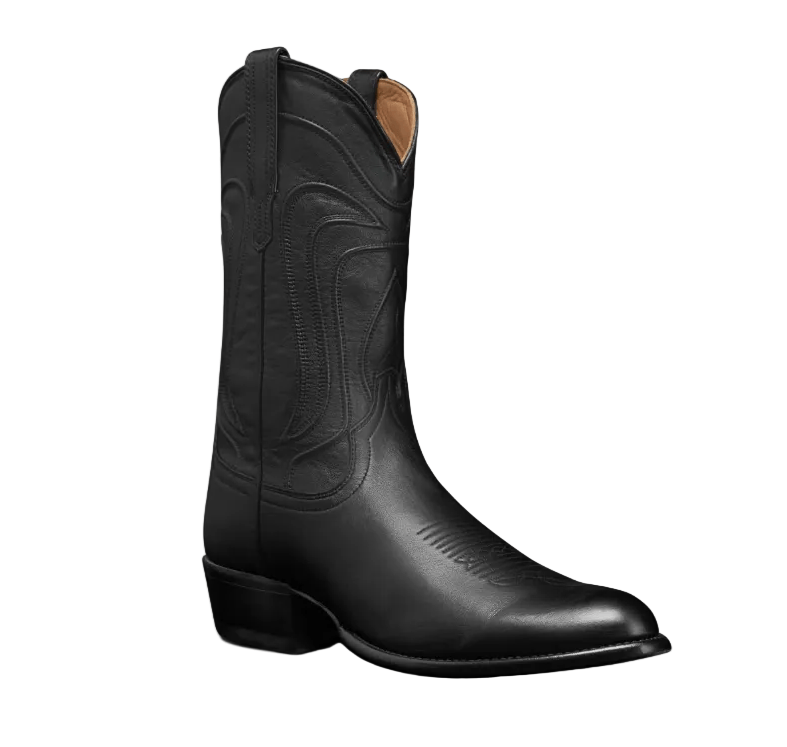 Tecovas Men's The Cartwright Midnight Black Cowboy Boots