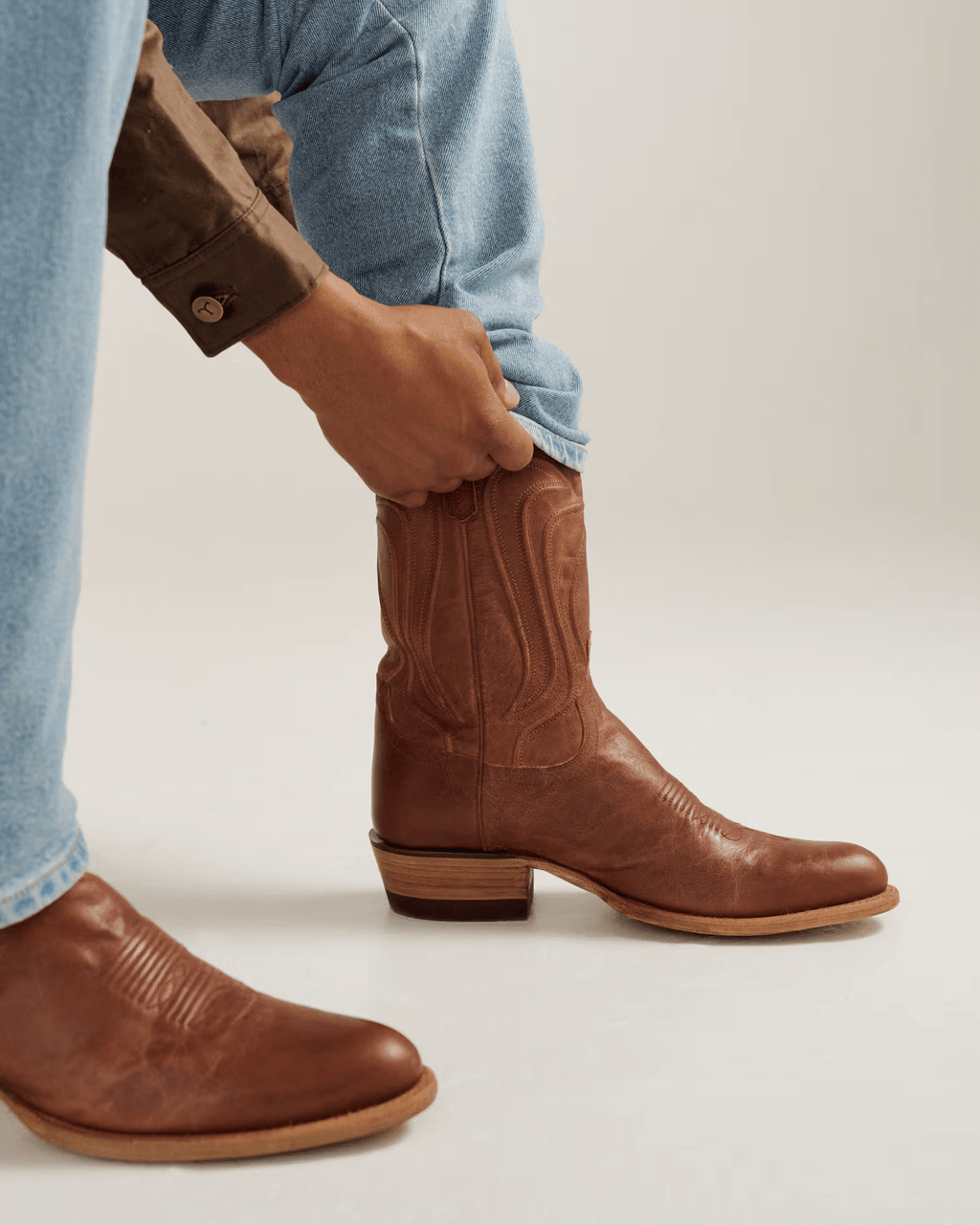 Tecovas Men's The Cartwright Scotch Goat Cowboy Boots